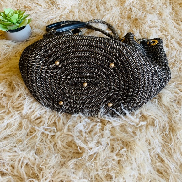 Eric Javits Shenia Squishee Metallic Woven Tote - Picture 4 of 7